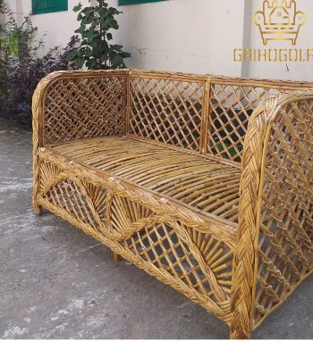 2-Seater Indoor Rattan Sofas for Stylish Living Room Decor